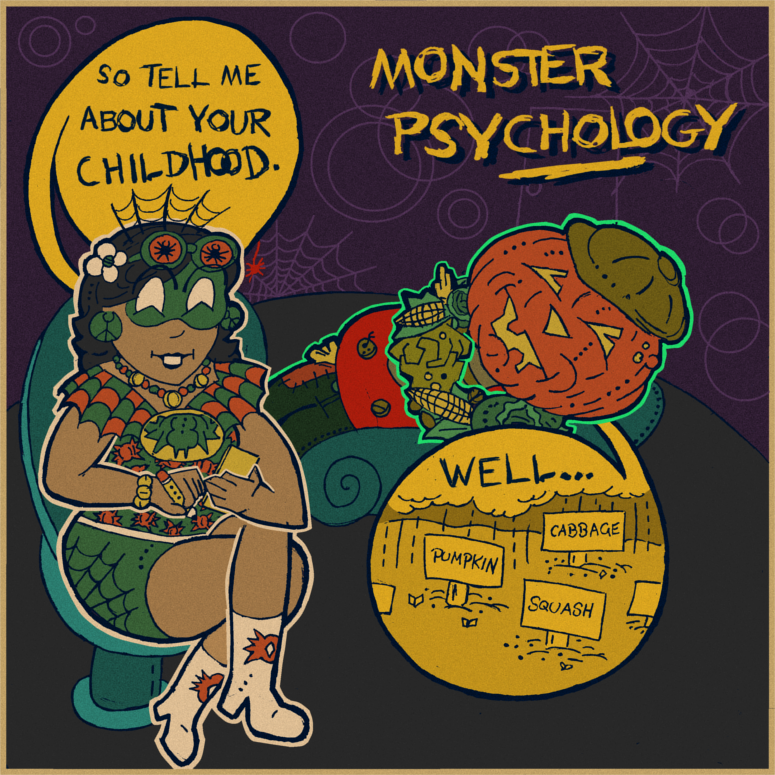 Monster psychology.